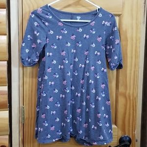 Old Navy Girls 10-12 Quarter Length Shirt